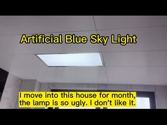 El panel simulado llevado tragaluz artificial 110V de control de tacto de la luz del sol