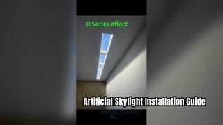 Instalación de tragaluces artificiales paso a paso