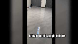 Instalación de tragaluces artificiales y simulación de luz natural