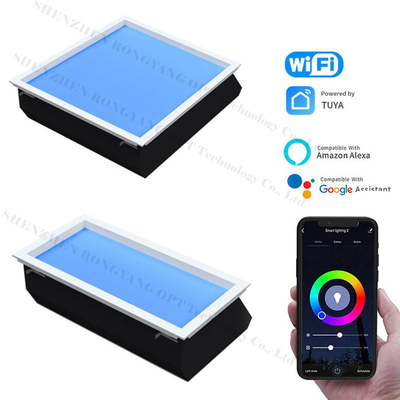 comprar Panel LED de simulación realista del cielo   Efecto de luz natural para dormitorios, sótanos, clínicas y oficinas Fabricación en línea