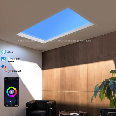 comprar luz falsa del tragaluz de 4000lm 6500k, tragaluz artificial de la luz del sol de 60x60 110VAC Fabricación en línea