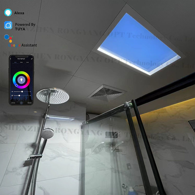 comprar Paneles rectangulares de claraboyas artificiales simulan la luz del día para el hogar Fabricación en línea