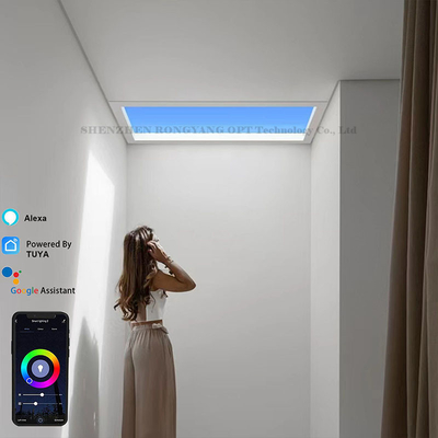 comprar Los paneles artificiales del tragaluz del CRI 90 50W, luz falsa de la sol 2700K-6500K Fabricación en línea