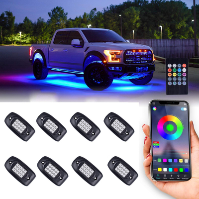 comprar Luces de roca RGB inalámbricas para camiones 5050 con baterías de iones de litio Fabricación en línea