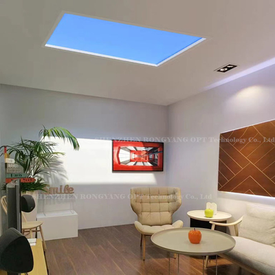 comprar Luz falsa del tragaluz del control 90Ra de Tuya, tragaluz falso cuadrado 600x600 LED Fabricación en línea