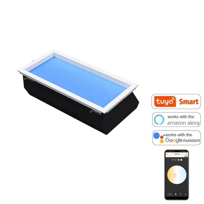 comprar aleación de aluminio del panel 110VAC-220VAC del tragaluz de 50W 7800K los 30x60cm LED Fabricación en línea