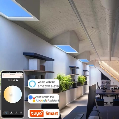 comprar ventana falsa de la luz del día de 95RA 60HZ, panel plano práctico del tragaluz LED Fabricación en línea
