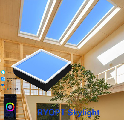 comprar superficie del RGB de la terapia de la luz 100W de la luz del panel de techo LED de la nube del cielo de los 60x60cm montada Fabricación en línea