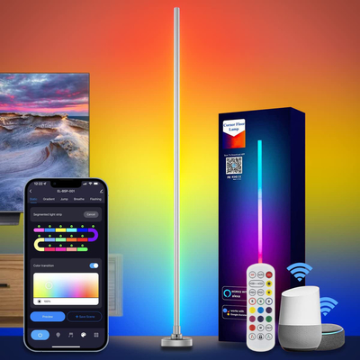 comprar Material de gel de sílice de aluminio de la lámpara de la esquina LED RGB de la oficina del hotel Fabricación en línea