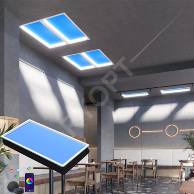 comprar Práctico Panel de Luz Natural Artificial 200W 120x60 RGB Empotrable Fabricación en línea