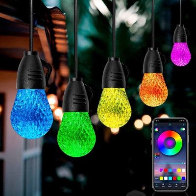 comprar Estable DC12V RGB Luces de cadena para exteriores Control de aplicaciones multipropósito Fabricación en línea