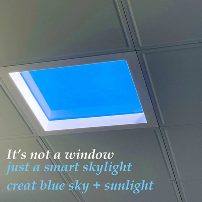 comprar Luz artificial del cielo 2100-7000K Temperatura de color y 3.6A corriente para 8-10 metros cuadrados área irradiada Mejorar su espacio Fabricación en línea