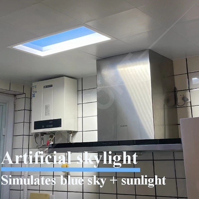 comprar Tragaluz falso LED del dormitorio 600×600, luces de Tuya 6500K que simulan la luz del sol Fabricación en línea