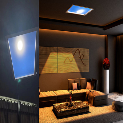 comprar Smart Tuya Slim Proyecto de iluminación artificial LED Blue Sky Panel de luz solar de techo Fabricación en línea