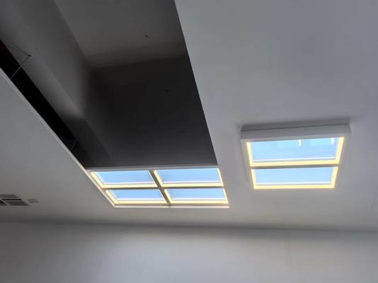 comprar Panel de luz solar de simulación de la luz del día para salas de conferencias, mejora de la iluminación de la instalación integrada Fabricación en línea