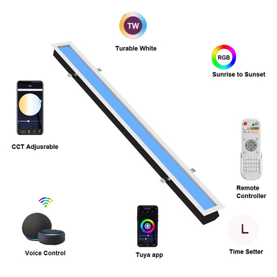 50000 horas de vida útil de luz de techo LED panel de terapia lámpara para mayores y más jóvenes