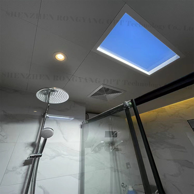 Ningún panel artificial del tragaluz del parpadeo, luz del sol mímica práctica 1200x600 dentro