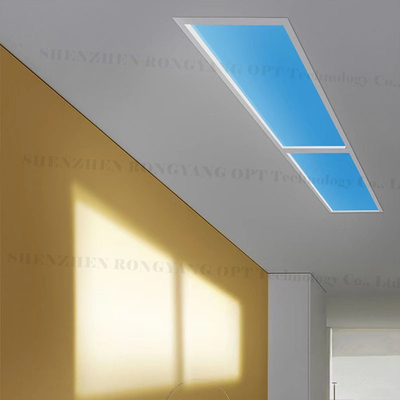 CCT Dimmable Fake LED Skylight Durable 2500K-6500K Multi Función