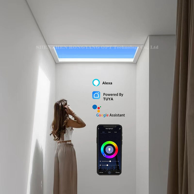 Ventana de luz diurna artificial inalámbrica de 110 V Multiescena de 30 grados
