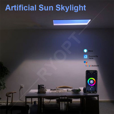 Sin parpadeo Luz de día artificial multiescena 2200-7800K Control de voz