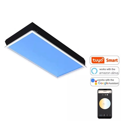 Control remoto Panel de tragaluz LED 220V 60x120 Luz solar artificial duradera