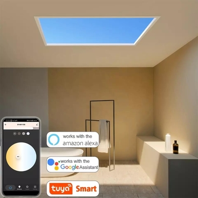 techos interiores del cielo de 110V 220V LED, ninguna luz solar LED artificial del parpadeo