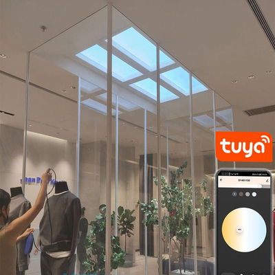 Iluminación natural Panel de claraboyas LED de alta eficiencia para simulación de luz diurna sin fisuras y ambiente mejorado