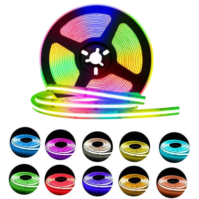 Tira práctica del RGB LED de la MAZORCA de ROHS, tiras ligeras coloreadas multiscene del LED