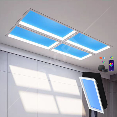 Tragaluz de la luz del sol de la ventana de la falsificación de Tuya 600x600 SquareLED multiusos para el hogar