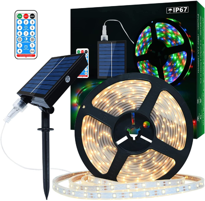 2835 luces de cinta solares de Dimmable LED, luces de tira accionadas solares multiscene del LED