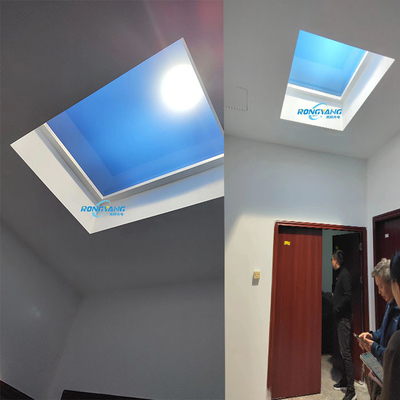 Panel de luz solar vertical con aleación de aluminio IP65 100-240V