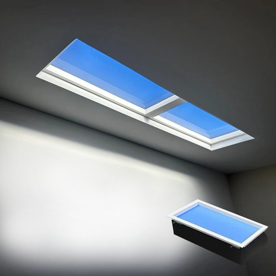 Panel de luz natural simulada para el hogar, la oficina y el bienestar