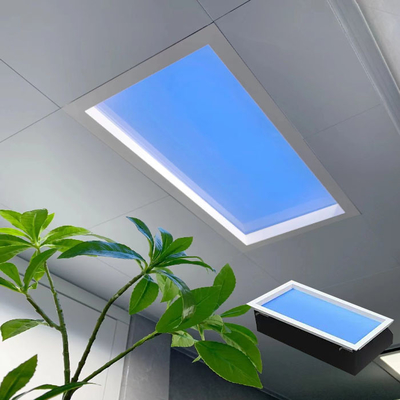 Panel de claraboya LED SunshineSim para iluminación mejorada, mejora del estado de ánimo y simulación de luz solar natural en interiores