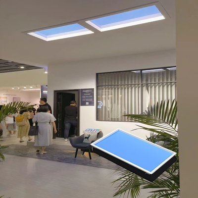 Disminuible 2700k a 10000k Luz de ventana artificial Ventana falsa con luz solar artificial