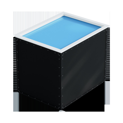 lámpara azul clara montada superficial del cielo del panel de 60*60 300W LED para el hogar