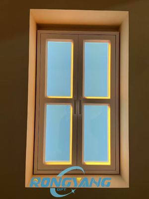 Panel de claraboya falso con ajuste de color 2100-6500K 50.000h Duración de vida y App + control remoto para iluminación circadiana