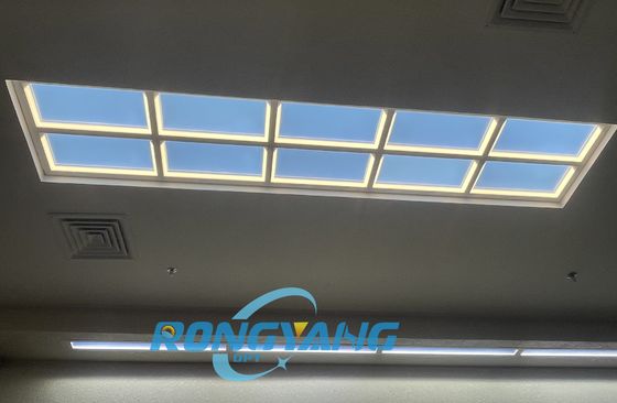 High CRI Ra95 Fake Window Light con cambio de color automático y iluminación de ritmo circadiano