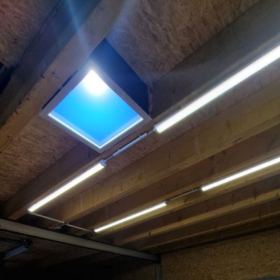 Panel simulado de luz solar de fácil instalación adecuado para configuración de laboratorio y agricultura con diseño fácil de usar