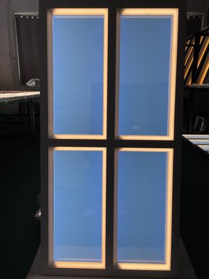 Panel de tragaluz falso de 100-240V para montaje en pared y eficiencia energética mejorada